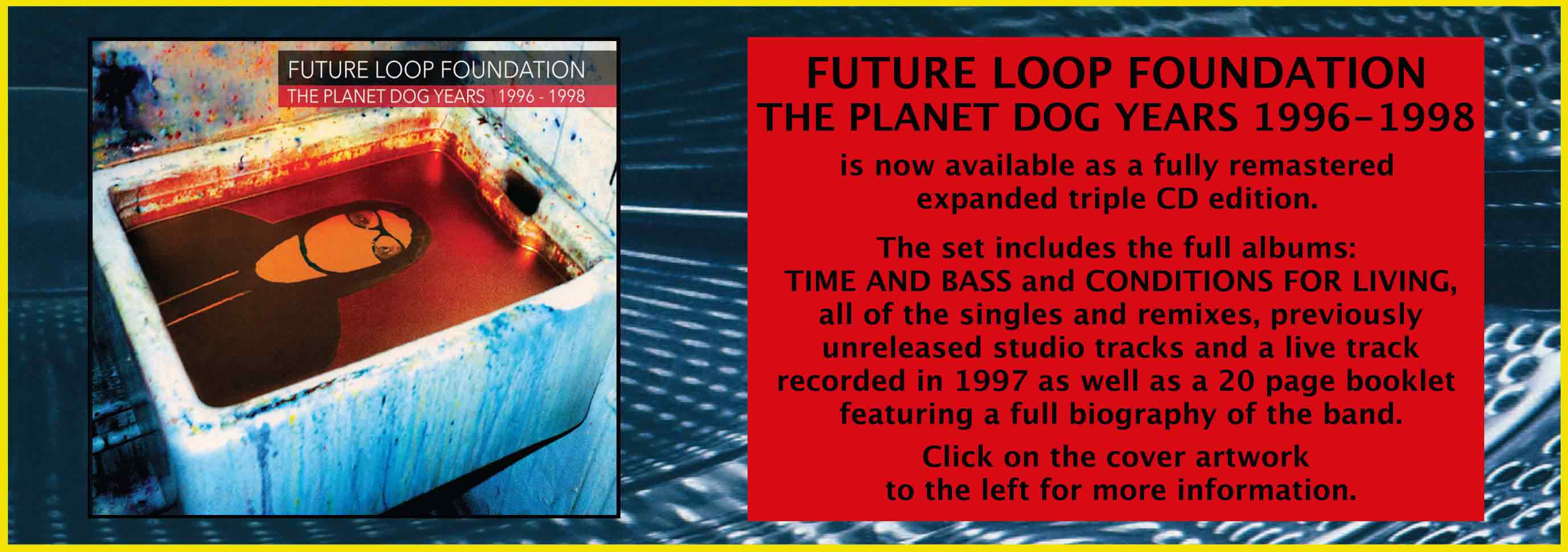 Timeshard: The Planet Dog Years CD album advert